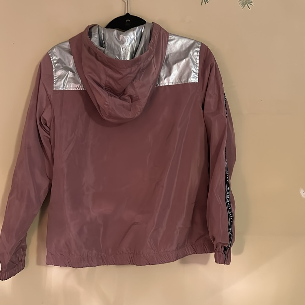 Madden girl windbreaker zip up hoodie - Picture 4 of 11